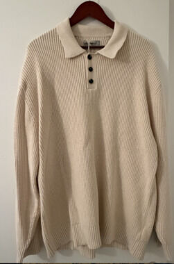 EVERLANE The Cotton Chunky Rib Polo